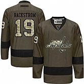 Glued Washington Capitals #19 Nicklas Backstrom Green Salute to Service NHL Jersey,baseball caps,new era cap wholesale,wholesale hats